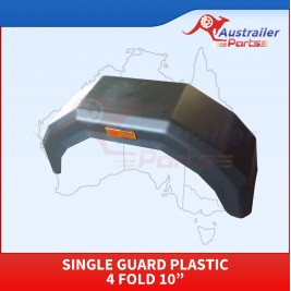 Single guard Plastic 4 fold 10''