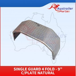 Single guard 4 fold - 9” C/Plate natural