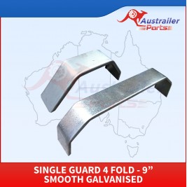 Single guard 4 fold - 9” smooth Galvanised