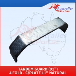 Tandem Guard (91”) 4 Fold - C/Plate 11” Natural