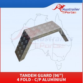 Tandem Guard (96”) 4 Fold - C/P Aluminium