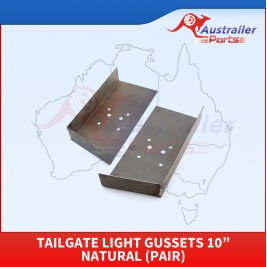 Tailgate light Gussets 10” natural (Pair)