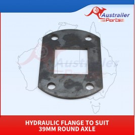 Hydraulic Flange To Suit 39mm Round Axle