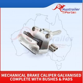 Mechanical Brake Caliper Galvanised Complete With Bushes & Pads