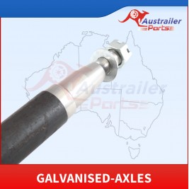 40 Square Galvanised Axles