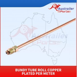   Bundy Tube Roll Copper Plated Per Meter