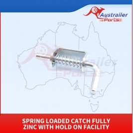 Spring Loaded Catch Fully Zinc