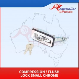 Compression / Flush Lock Small Chrome