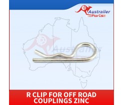 R Clip for Off road Couplings Zinc