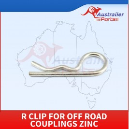 R Clip for Off road Couplings Zinc