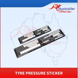 Tyre Pressure Sticker