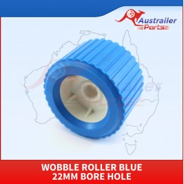 Wobble Roller Blue 22mm Bore Hole