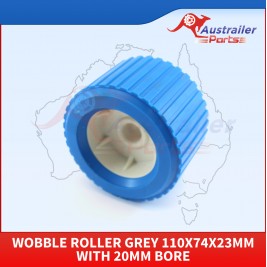 Wobble Roller Grey 110x74x23mm With 20mm Bore