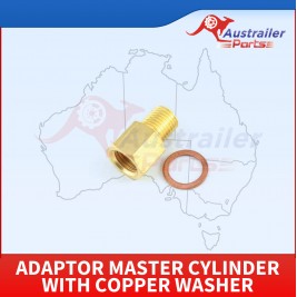 Adaptor Master Cylinder With Copper Washer