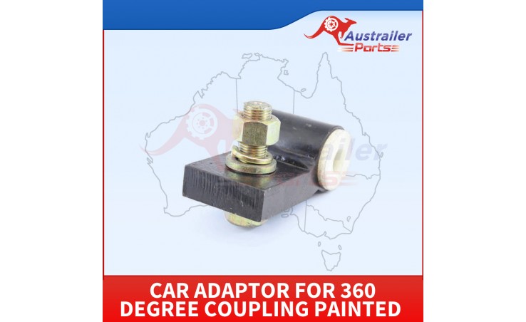 Car Adaptor For 360 Degree Coupling Painted With Bolt