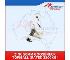 ZINC 50mm Gooseneck Towball (Rated 3500kg)
