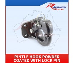 Pintle Hook Powder Coated With Lock Pin(5000kg)