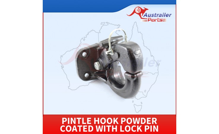 Pintle Hook Powder Coated With Lock Pin(5000kg)