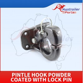 Pintle Hook Powder Coated With Lock Pin(5000kg)