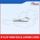 R Clip 4mm Dia & 100mm Long