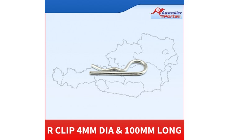 R Clip 4mm Dia & 100mm Long