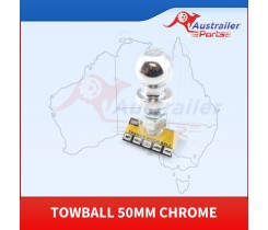 Towball 50mm Chrome