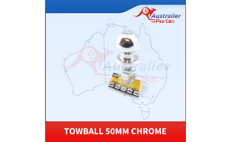 Towball 50mm Chrome