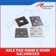 Axle Pad 45mm X 45mm Galvanised