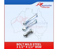 Bolt mild steel 3 1/2” x 1/2” BSW