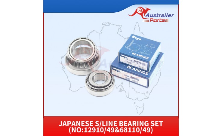 Japanese S/line Bearing Set (No:12910/49&68110/49)