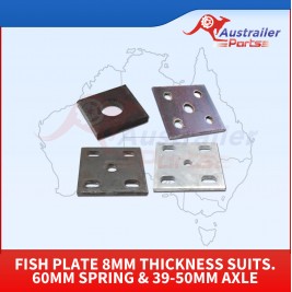 Fish Plate 8mm Thickness suits. 60mm Springs & 39-50mm Axle   