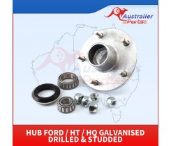 Hub Ford / HT / HQ Galvanised Drilled & Studded