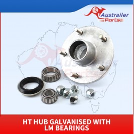 HT Hub Galvanised With LM Bearings