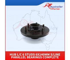 Hub L/C 6 Studs 6x140mm S/Line Parallel Bearings