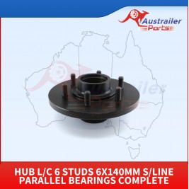 Hub L/C 6 Studs 6x140mm S/Line Parallel Bearings