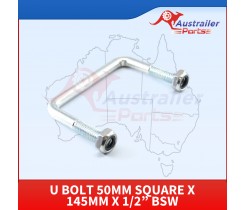 U Bolt 50mm Square X 145mm X 1/2”