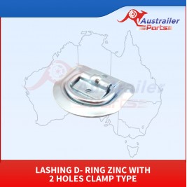 Lashing D- Ring Zinc With 2 Holes Clamp Type