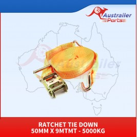 Ratchet Tie Down 50mm X 9mtmt - 5000kg