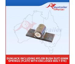 Dumjack Including Nylon Bush Suit 60mm Springs (Plate With Enclosed Bolt Eye) 