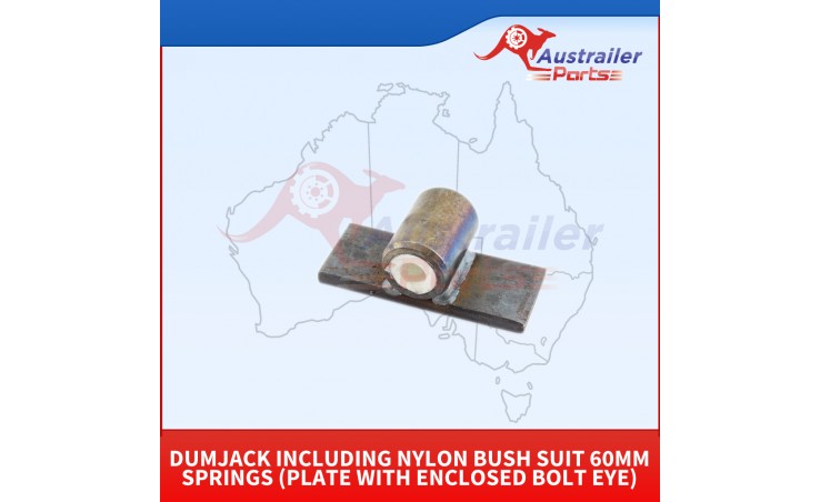 Dumjack Including Nylon Bush Suit 60mm Springs (Plate With Enclosed Bolt Eye) 