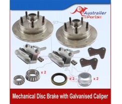 MECHANICAL BRAKE KIT WITH GALVANISED CALIPER 