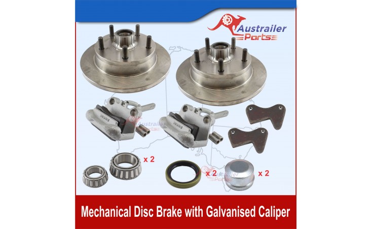 MECHANICAL BRAKE KIT WITH GALVANISED CALIPER 