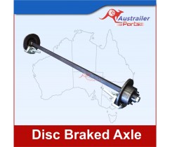 Hydraulic Drum Braked Axle 1 Tonne Fitted (64"-79")