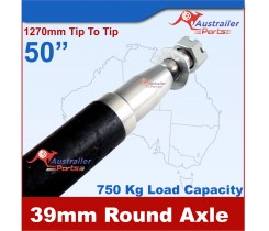 Axle 39 mm Round 50"(1270 mm)