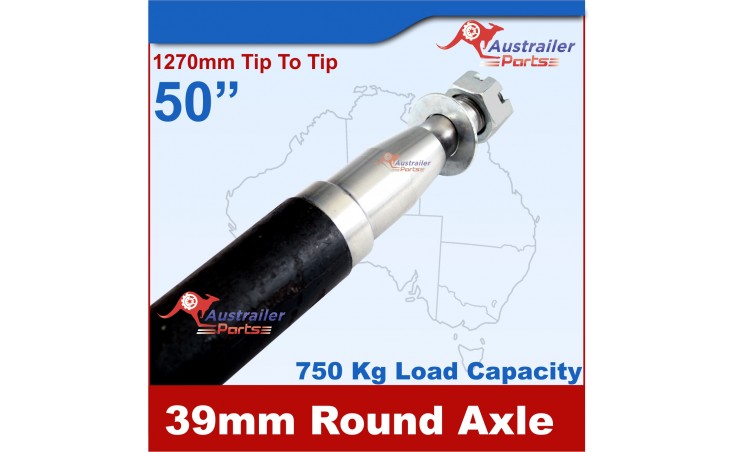 Axle 39 mm Round 50"(1270 mm)