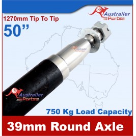 Axle 39 mm Round 50"(1270 mm)