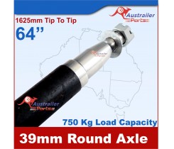 Axle 39 mm Round 64"(1625 mm)