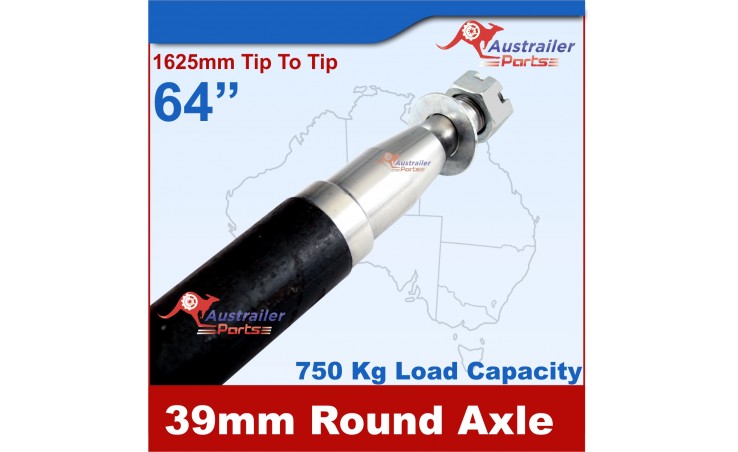 Axle 39 mm Round 64"(1625 mm)