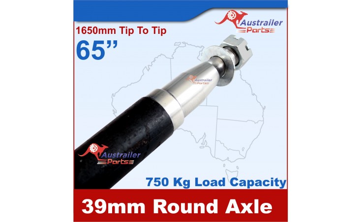 Axle 39 mm Round 65"(1650 mm)