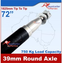 Axle 39 mm Round 72"(1800 mm)